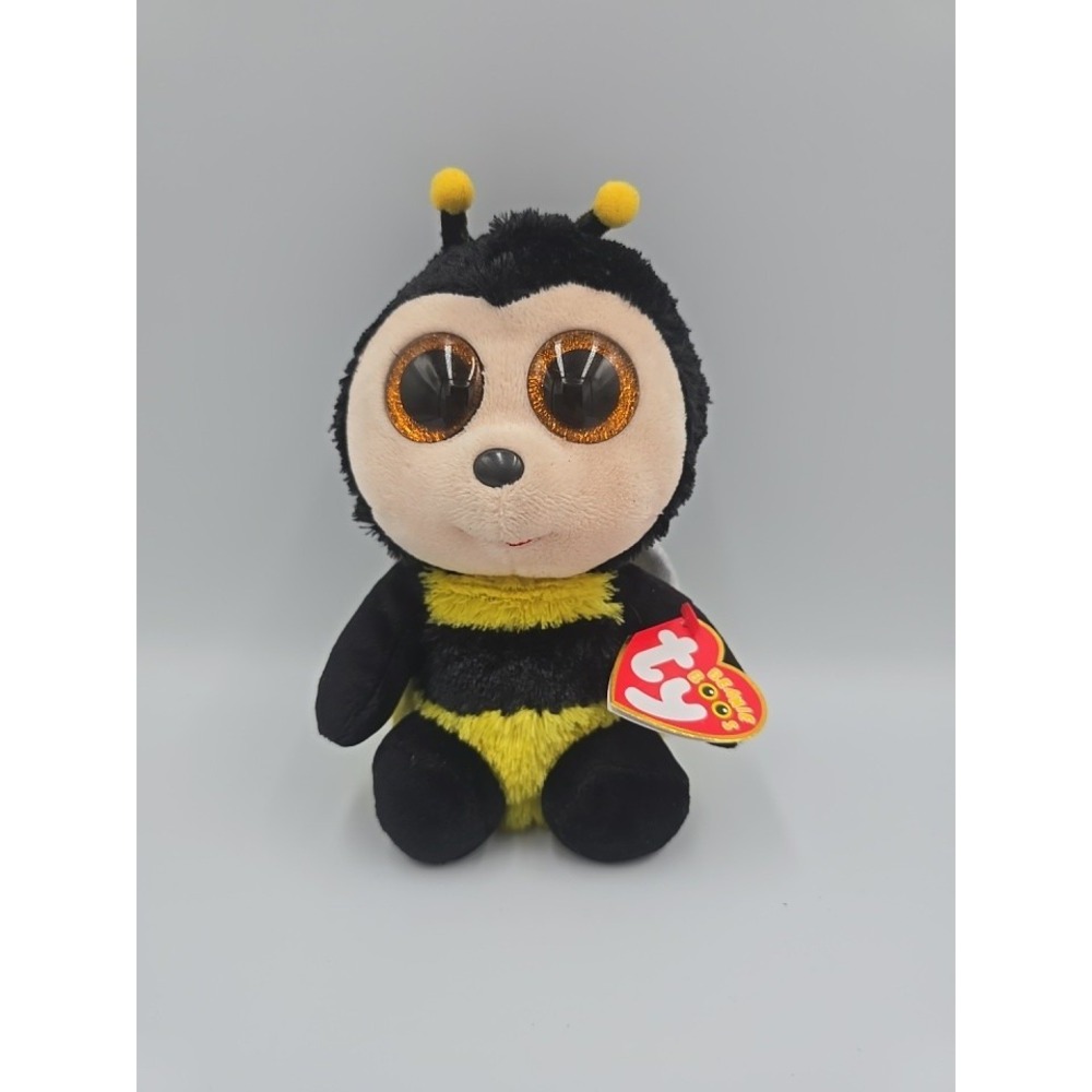 Ty Beanie Boo Buzby the Bee Plush 6 inch Retired‎ 2017 Collectible Toy